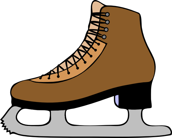 600x483 Skates Drawing Cartoon Transparent Png Clipart Free Download - Ice Skate Drawing