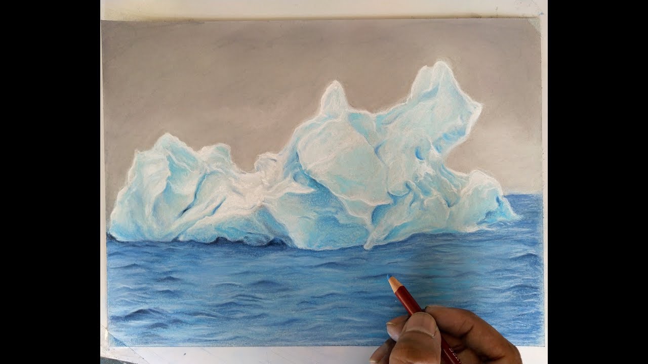 1280x720 How To Draw Iceberg - Iceberg Drawing