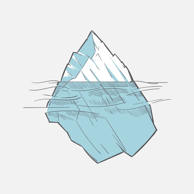 How To Draw An Icy Iceberg Flat Design Adobe Illustrator Tutorial