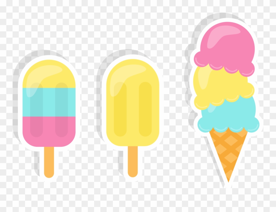 880x676 Ice Cone Drawing Sticker Transprent Png Free - Icecream Cone Drawing