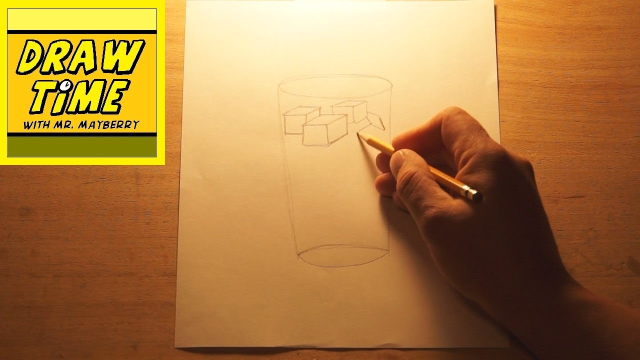 1280x720 How To Draw A Glass Of Iced Tea - Iced Tea Drawing