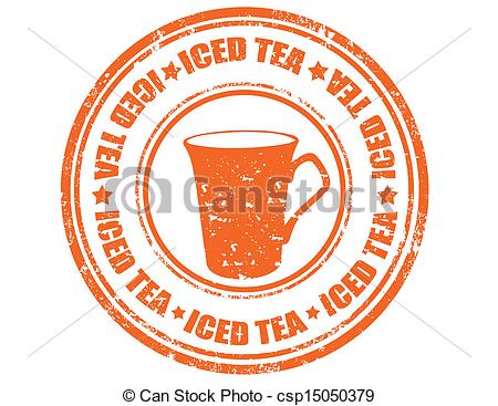 450x367 iced tea st grunge rubber stamp with text iced tea,vector - Iced Tea Drawing