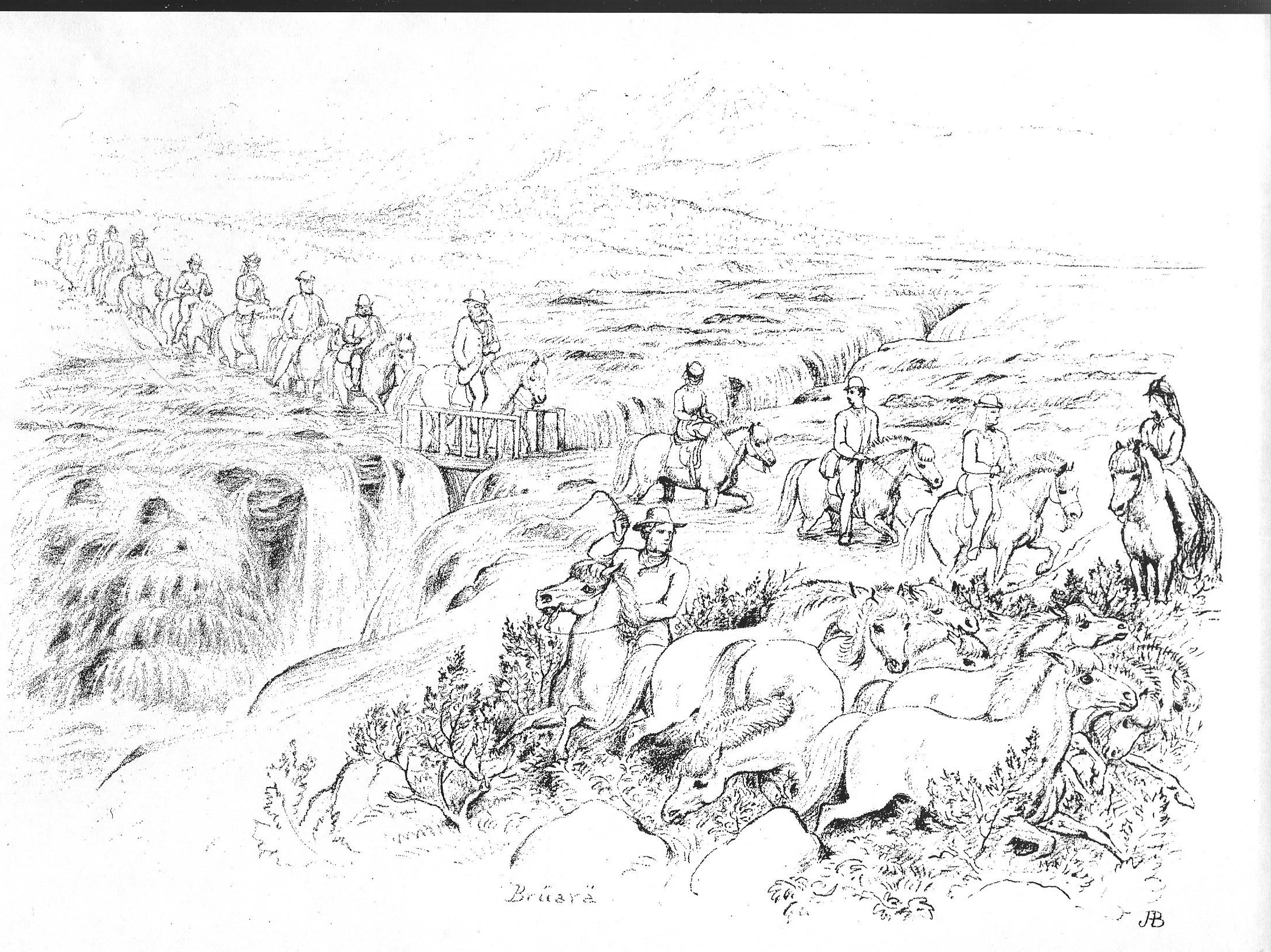 2187x1639 Trollope's How The Mastiffs Went To Iceland The Political Novel - Iceland Drawing