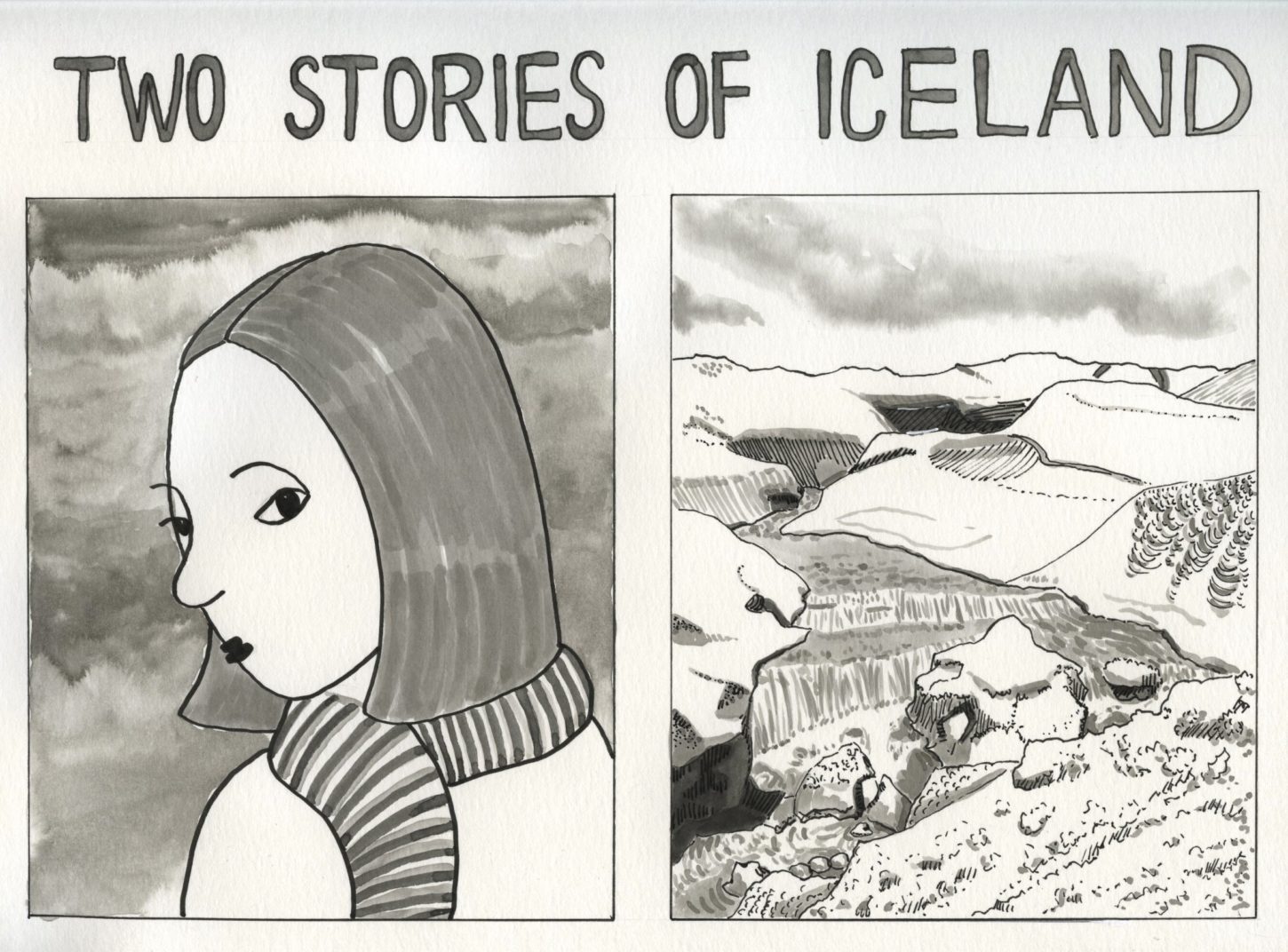 1450x1072 two stories of iceland opening reception - Iceland Drawing