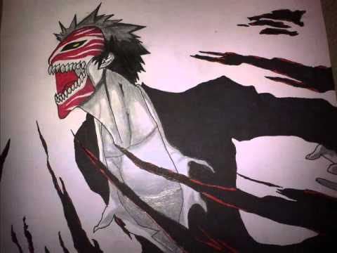 480x360 Hollow Mask Ichigo Drawing - Ichigo Drawing