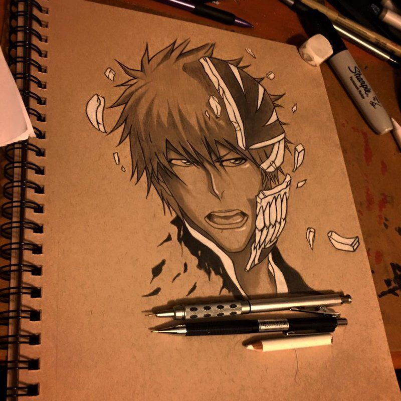 800x800 Ichigo Drawing - Ichigo Drawing