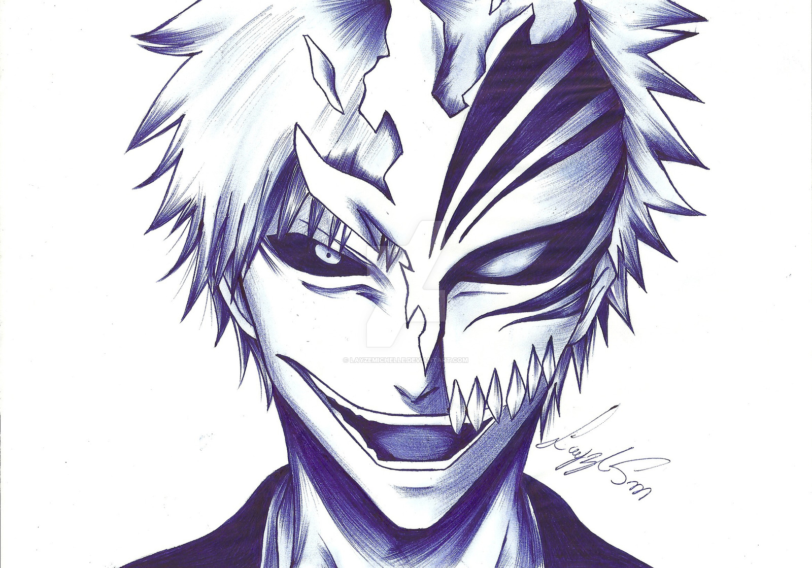 My Kurosaki Ichigo Drawing - Ichigo Drawing. 