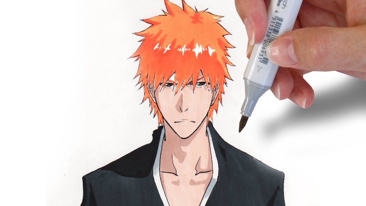 1280x720 How To Draw Ichigo Kurosaki - Ichigo Drawing