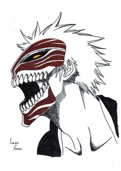 236x333  - Ichigo Hollow Drawing