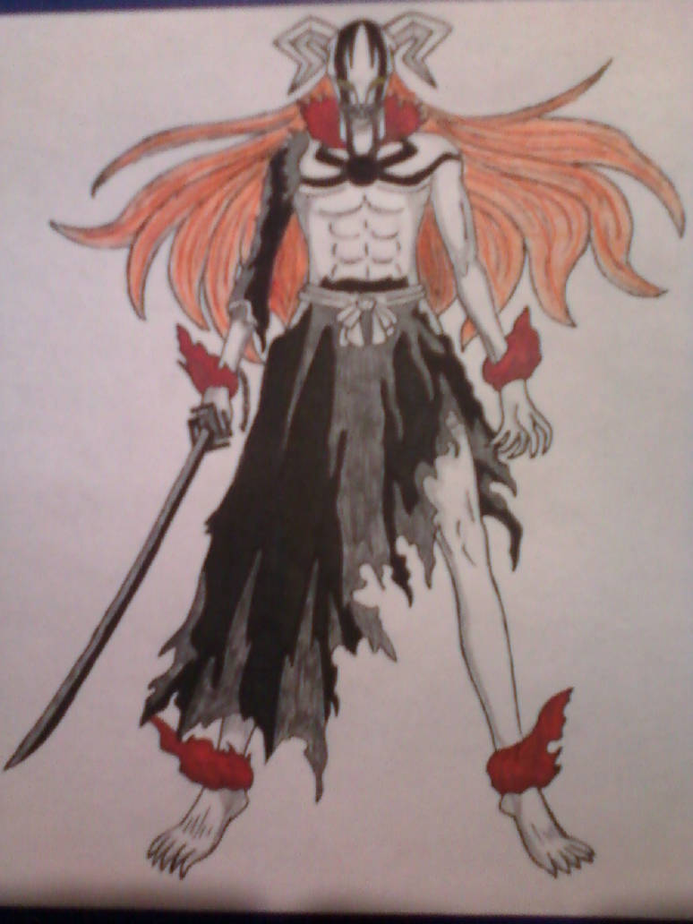 774x1032 Ichigo Full Hollow Drawing - Ichigo Hollow Drawing