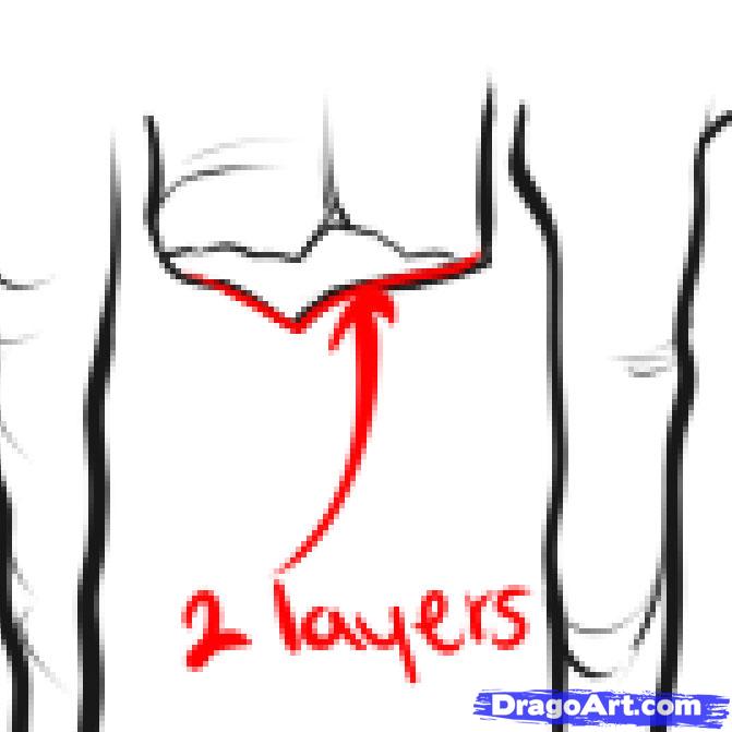 671x671 How To Draw Icicles, Step - Icicle Drawing