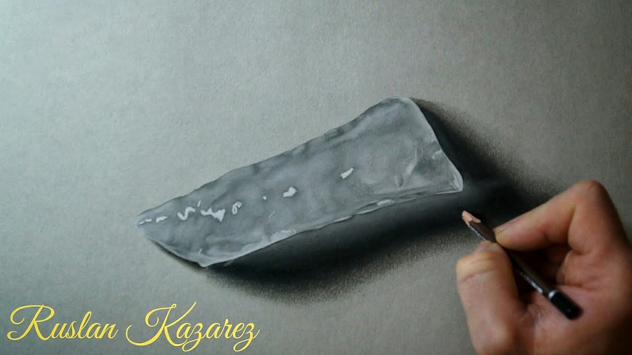 1280x720 How To Draw Realistic Ice - Icicle Drawing