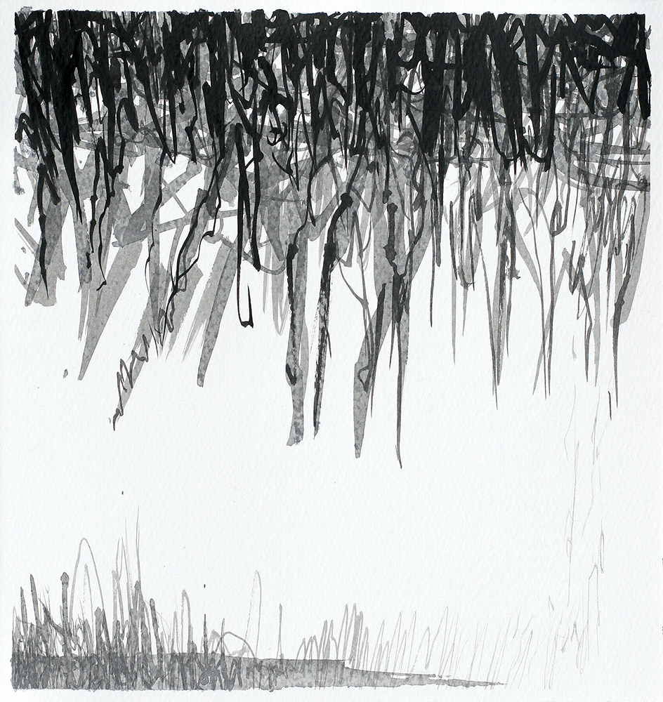 944x1000 Simple Drawing Abstract For Sale Contemporary Drawing Art - Icicle Drawing