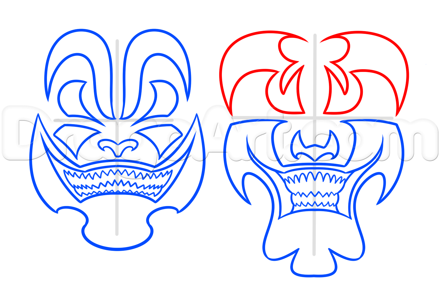 1454x940 drawing insane clown posse clowns, step - Icp Drawings