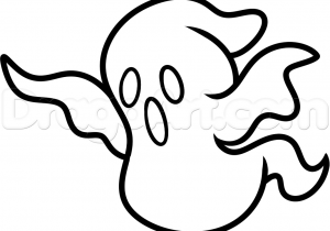 300x210 Halloween Cartoon Drawings Easy Things To Draw How To Draw - Ideas For Drawing Halloween Pictures