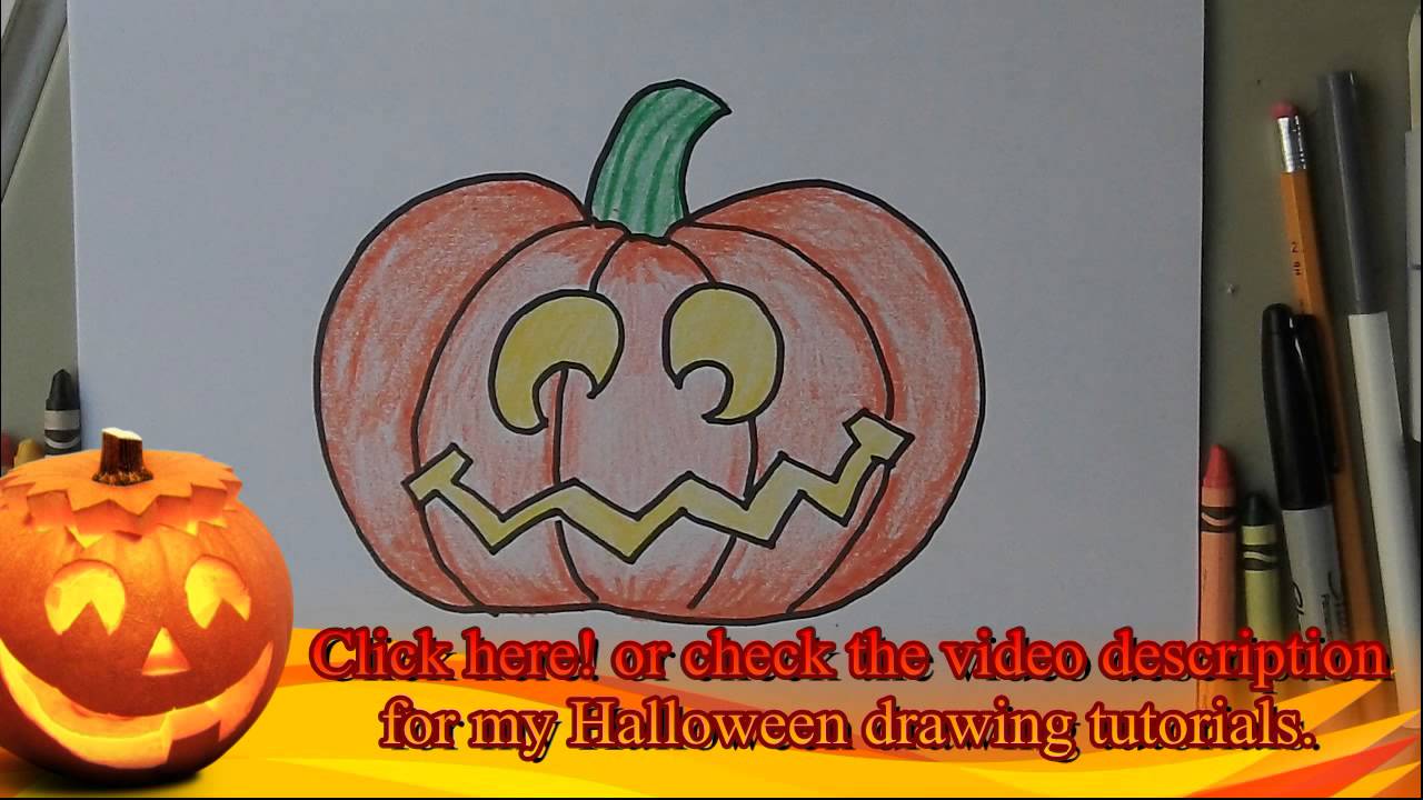 1280x720 Drawing Halloween Drawing Ideas - Ideas For Drawing Halloween Pictures