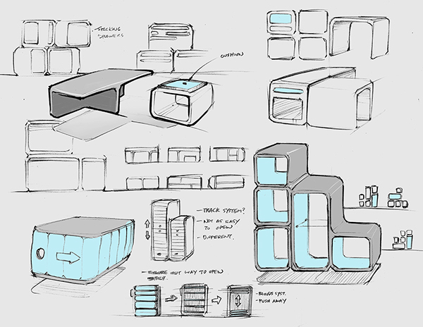 600x464 Ideation Drawings On Pratt Portfolios - Ideation Drawing