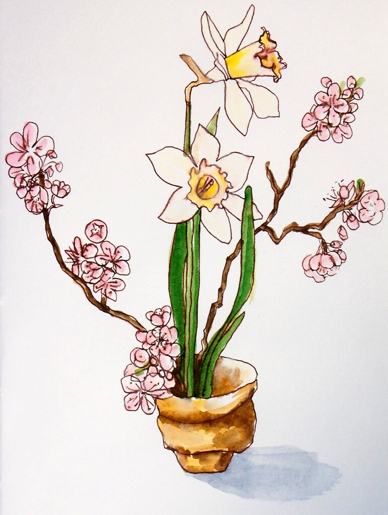 Ikebana Drawing at Explore collection of Ikebana