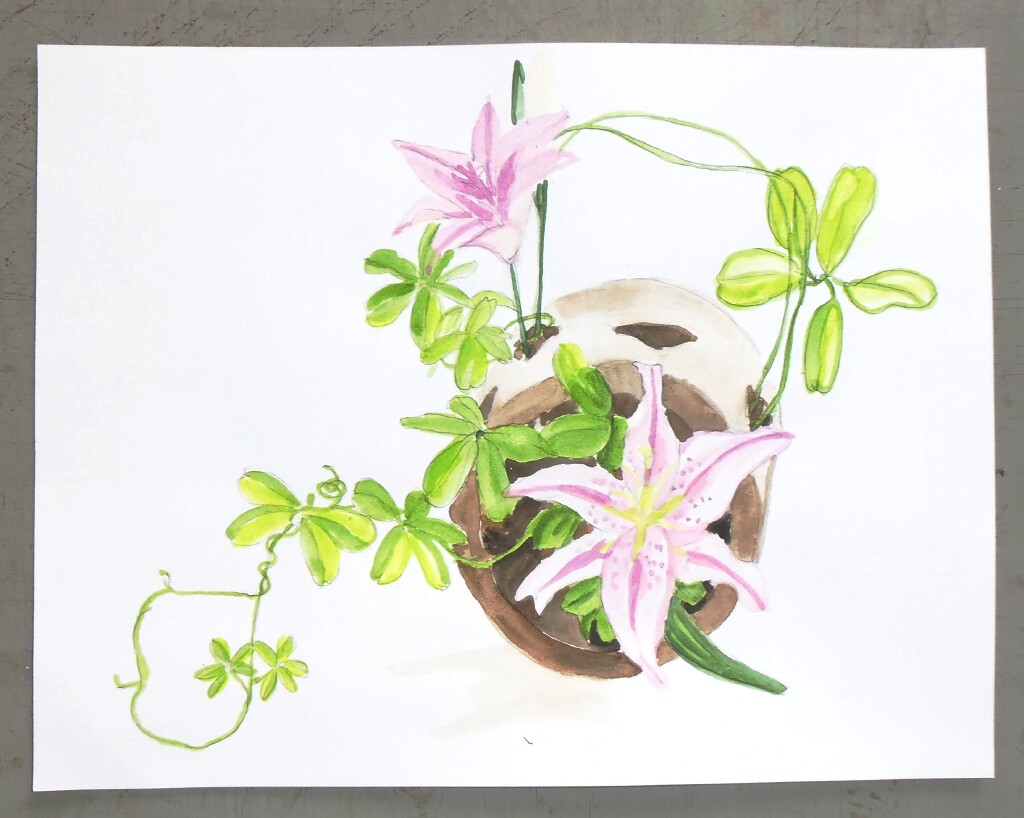 Ikebana Drawing at Explore collection of Ikebana