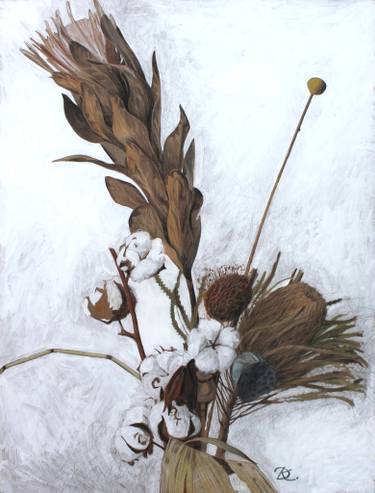 375x493 the first picture from the triptych fragile ikebana drawing - Ikebana Drawing