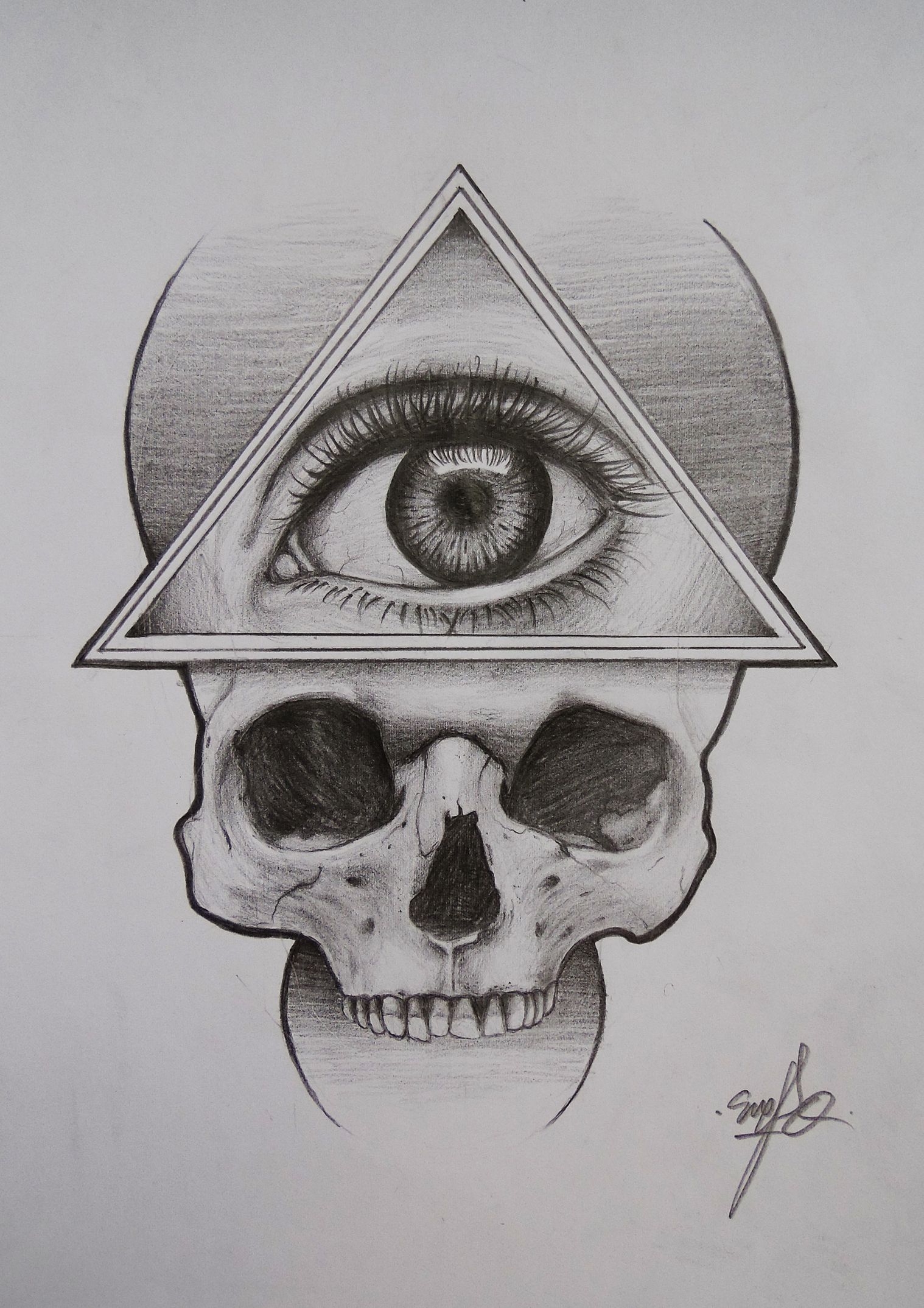 1518x2148 Dot Drawing Illuminati For Free Download - Illuminati Drawing