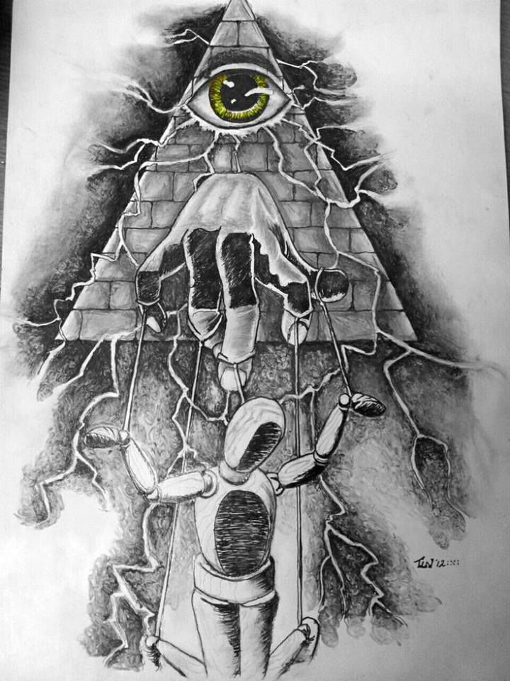 720x960 God Illuminati Art, Illuminati Drawing, Art - Illuminati Drawing