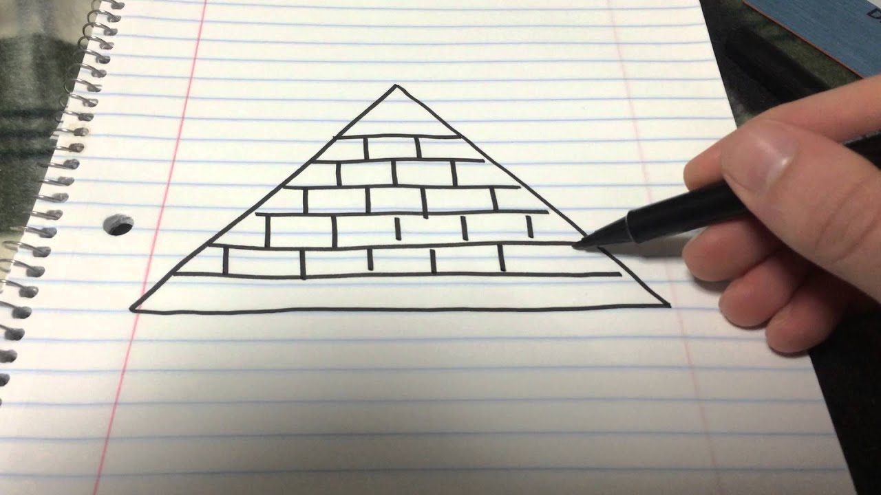 1280x720 How To Draw The Illuminati Symbol - Illuminati Drawing