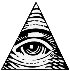 241x243 symbolism 'all seeing eye' - Illuminati Eye Drawing