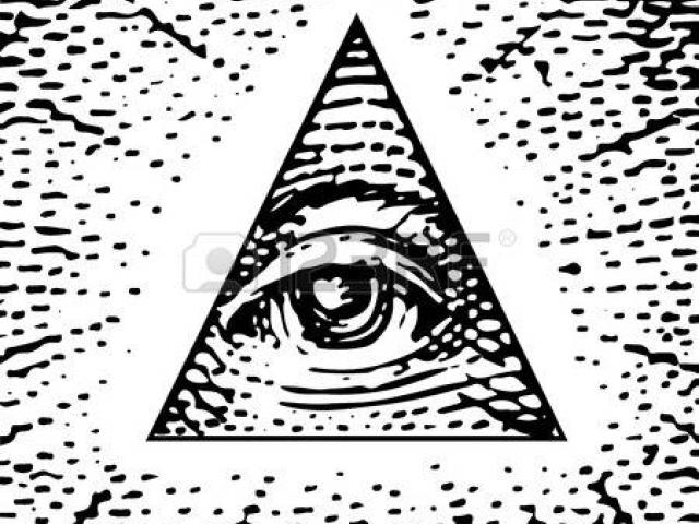 640x480 Illuminati Triangle Cliparts - Illuminati Triangle Drawing