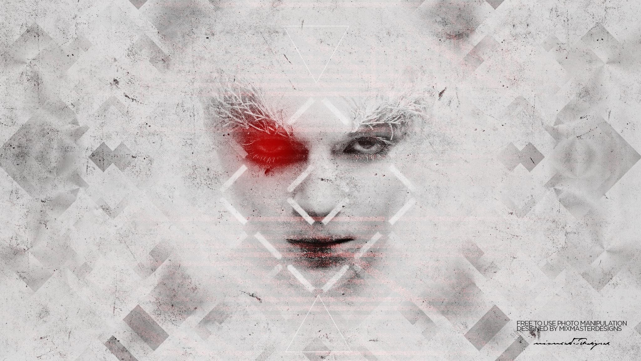 2048x1152 Wallpaper Drawing, Painting, White, Snow, Winter, Triangle - Illuminati Triangle Drawing