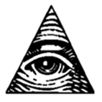 420x420 Collection Of Free Illuminati Drawing Owl Download On Ui Ex - Illuminati Triangle Drawing