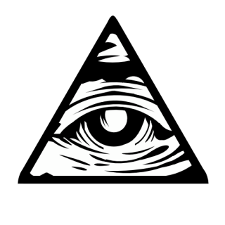 320x320 Collection Of Free Triangular Drawing Illuminati Download On Ui Ex - Illuminati Triangle Drawing