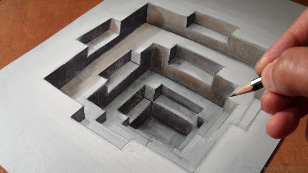 1024x577 Awesome Illusions - Illusion Art Drawing