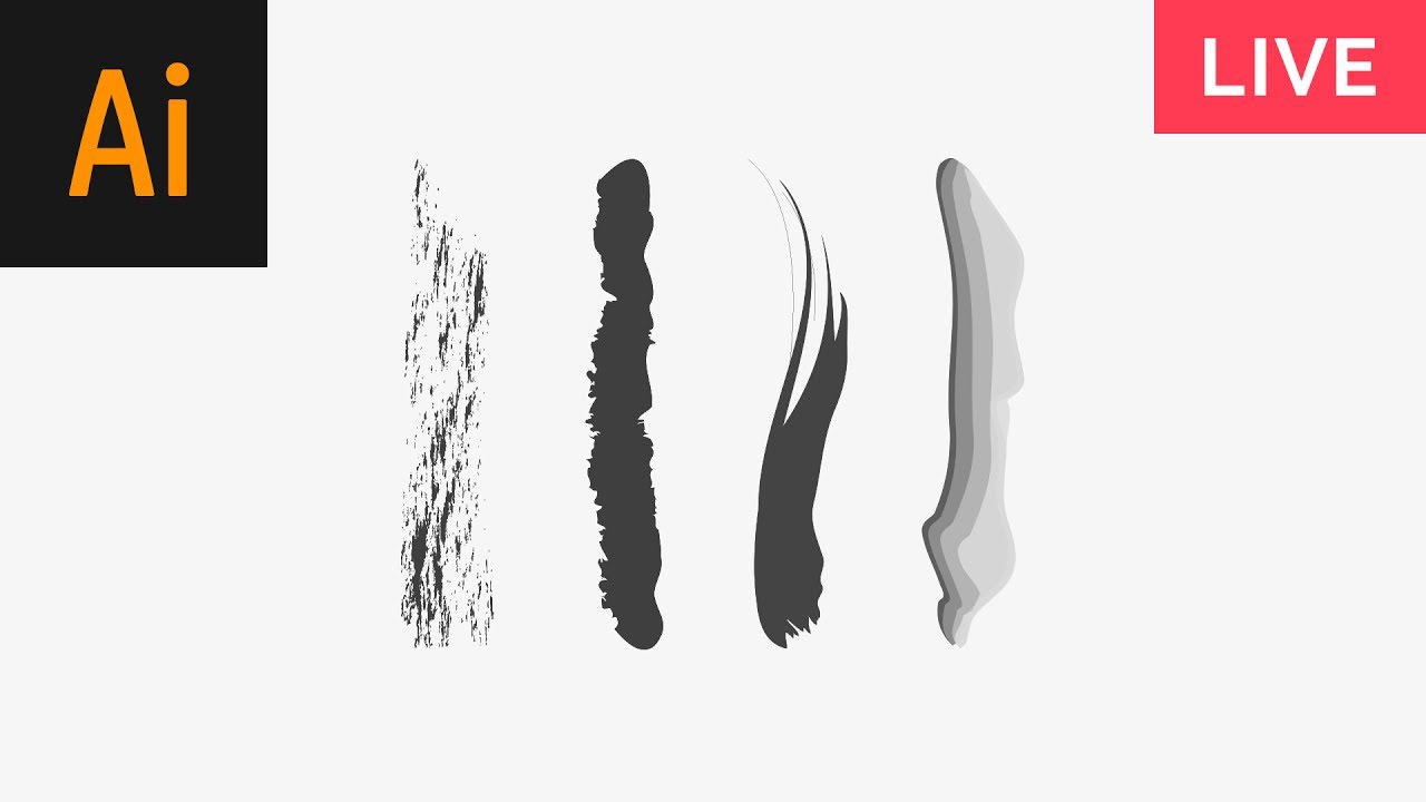 1280x720 drawing with brushes illustrator tutorial - Illustrator Drawing Brushes