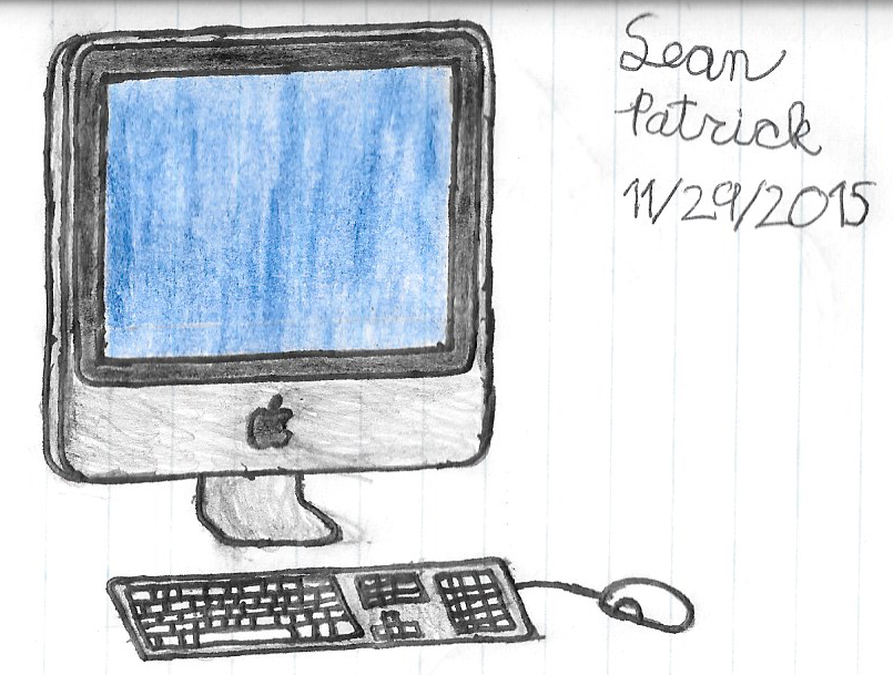 805x609 imac drawing - Imac Drawing