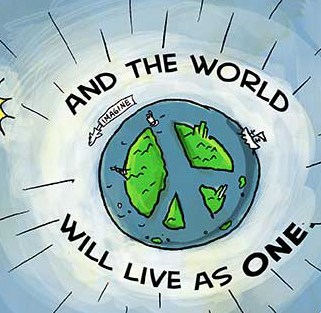 321x313 the song imagine - Imagine Drawing