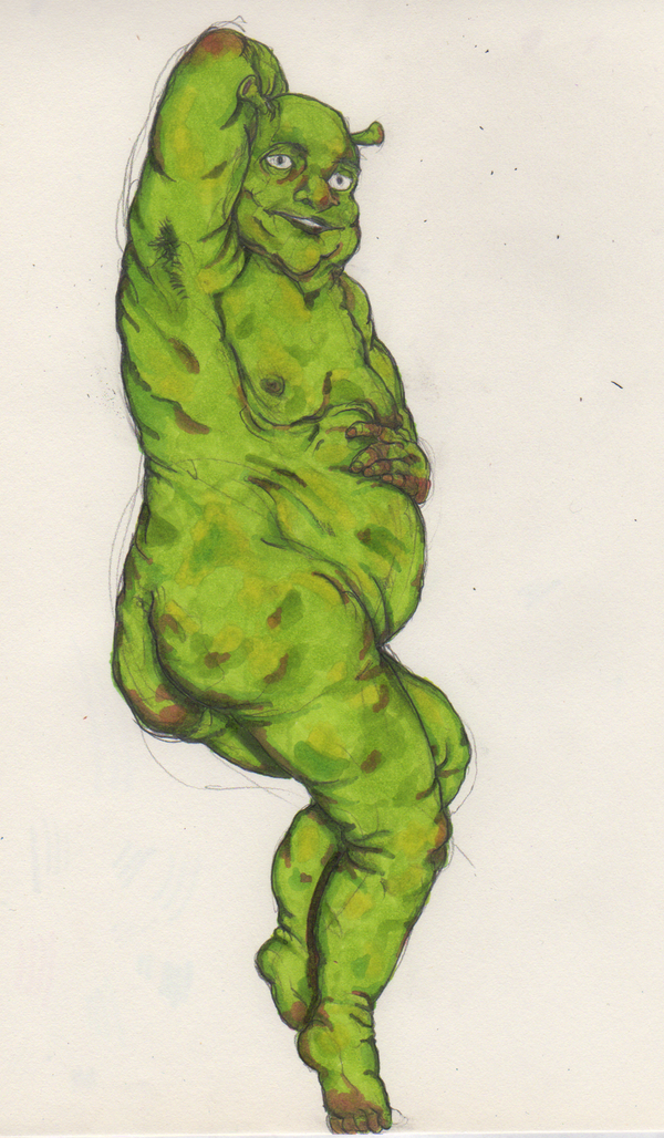600x1028 shrek imagines on twitter - Imagine Drawing