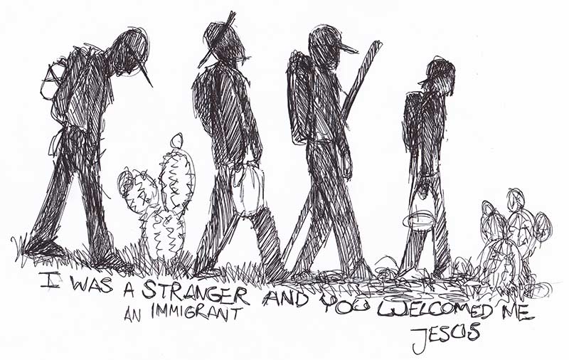 Immigration Drawing at Explore collection of
