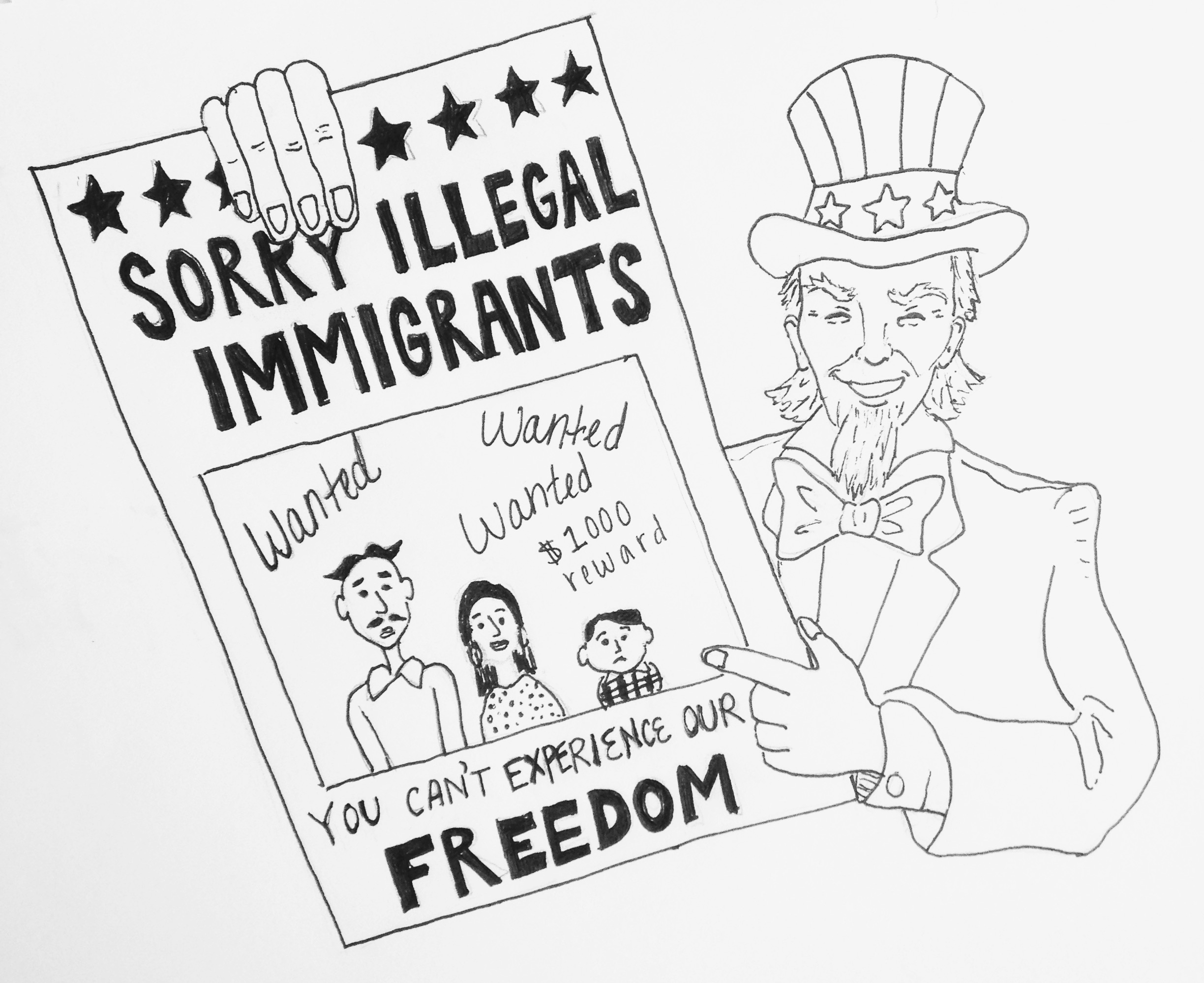 Immigration Drawing at Explore collection of