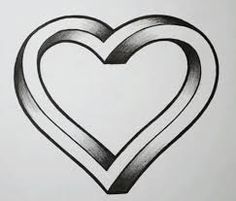 Impossible Heart Drawing at PaintingValley.com | Explore collection of ...