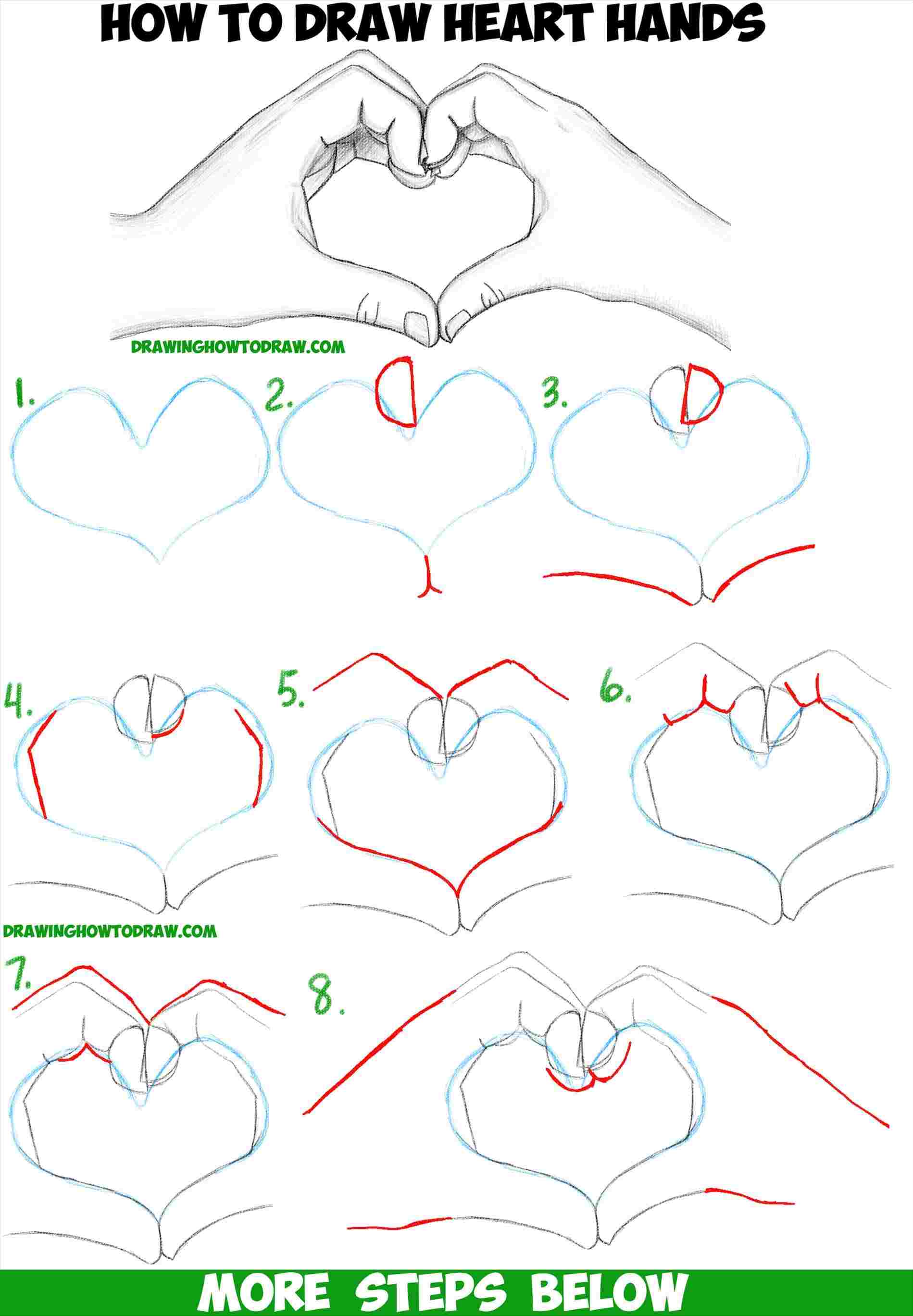 1899x2738 Impossible Heart Easy Step - Impossible Heart Drawing