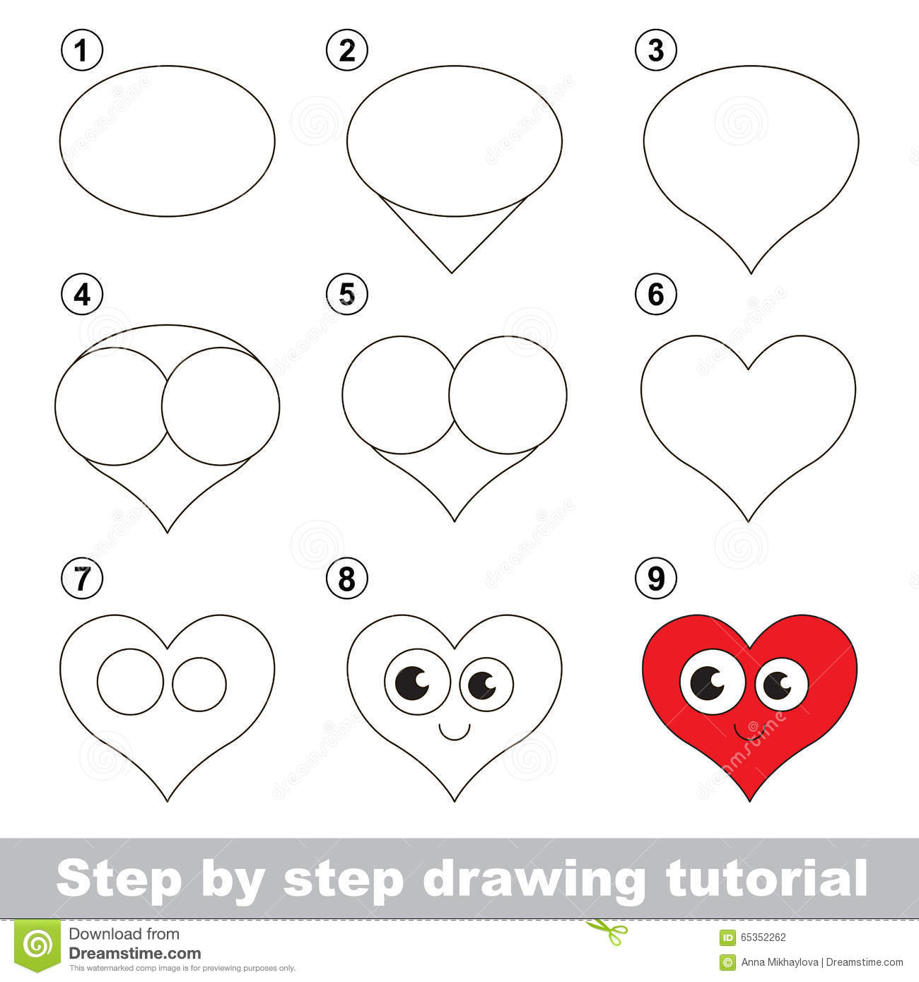 1300x1390 Drawings Of Hearts Step - Impossible Heart Drawing
