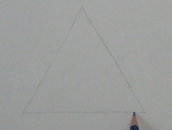 600x453 How To Draw An Impossible Triangle - Impossible Triangle Drawing