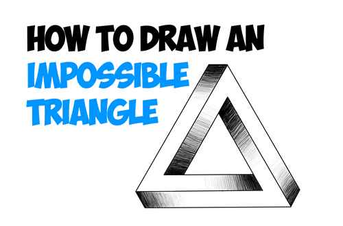 500x330 How To Draw An Impossible Triangle - Impossible Triangle Drawing