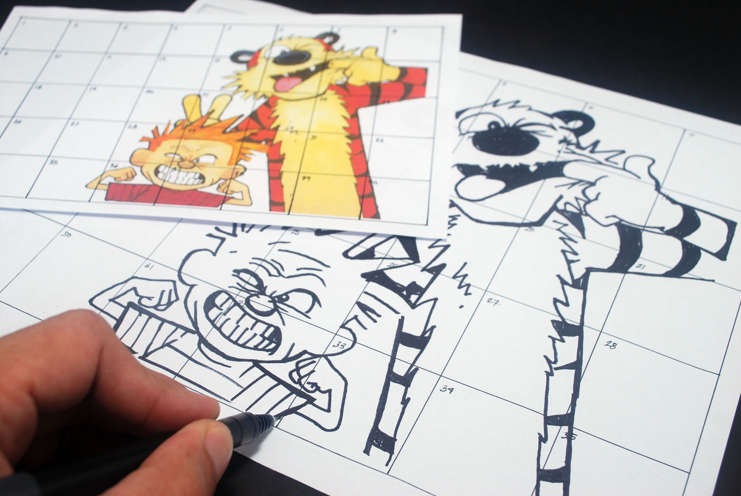 2880x1928 How To Scale Drawings Using The Grid Method Steps - In Drawing