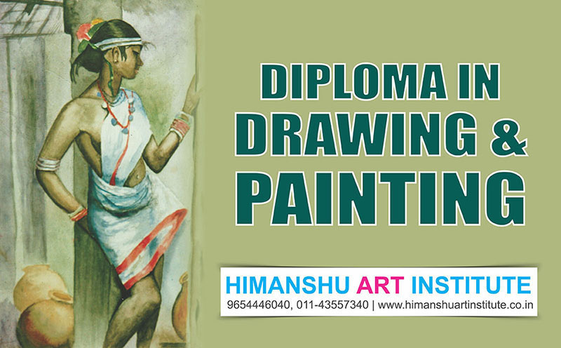 800x496 diploma course in drawing and painting, painting classes in delhi - In Drawing