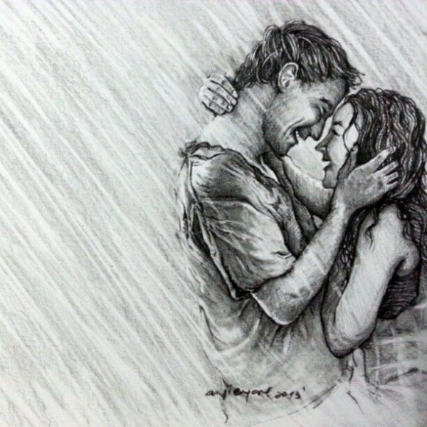 600x600 In Love Drawings - In Love Drawings