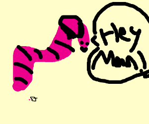 300x250 earth worm and inch worm - Inchworm Drawing