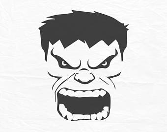 340x270 incredible hulk etsy - Incredible Hulk Face Drawing