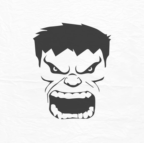 570x564 the incredible hulk face hulk face hulk face huk etsy - Incredible Hulk Face Drawing